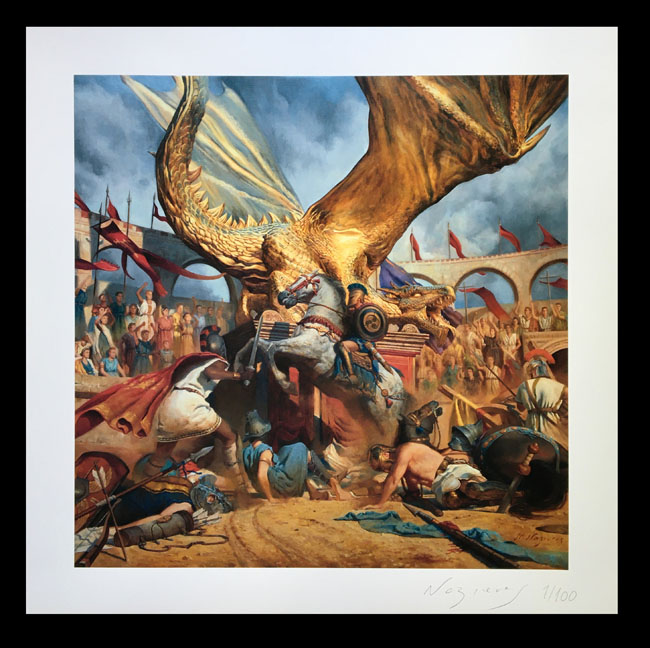Gallery “In the Court of the Dragon” Print – Haven Gallery