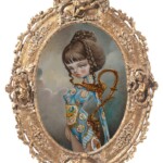 Kukula, "Gilded Ewer Fig. 58", oil on panel, 9 x 13 inches, 15 x 21 inches framed, SOLD