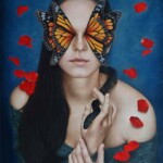 Nicolaus Ferry, Trust and Betrayal, oil on linen canvas, 12 x 16 x 1.5 inches, $800
Musical Inspiration: “In Memories KO-TO-WA-RI “ Iwasaki Taku