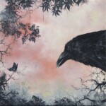 Brian Mashburn, Summer, oil on linen, 10 x 10 inches, 11 x 11 inches framed, $800