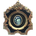 Mab Graves, Luna, oil on board, 3 x 4 cm, 12 x 15 cm framed, $525