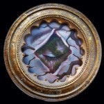 “Remembrance”, (framed) oil on mounted canvas paper, 3.5 inches circle, 5.75 inches framed, Please inquire on pricing: info@havenartgallery.com