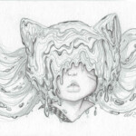 Camilla d’Errico, “Catastrophe", graphite, colored pencil, pen & ink, 5 x 7 inches, 8.75 x 6.5 inches framed, $250