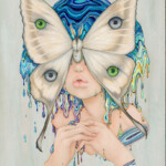 Camilla d’Errico, "The Soul Seeker”, oil on wood, 12 x 16 inches, 20.25 x 24.5 inches framed, $3850