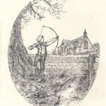 Nicolas Bruno, “Campagna”, Ink on paper (archival micron pen), 5 X 7 inches, $300