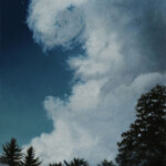 Vince Natale, "Rising Tempest”, oil on panel, 7 x 5 inches, $750
