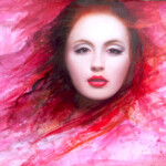 Gianni Monteleone, "Cinnamon Girl", oil on panel, 11 x 14 inches, 18 x 21 inches framed, $900 | Musical Inspiration: “Cinnamon Girl” by Neil Young