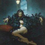 Vince Natale, "Witchy Woman", oil on canvas, 20 x 16 inches, $3,500 | Musical Inspiration: “Witchy Woman” by the Eagles