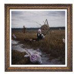 "Bersaglio", Inkjet on Hahnemuhle Photo Rag, Edition of 7, 22 x 22 inches, Framed 28 x 28 inches. Please inquire
