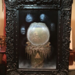 Matt Dangler, "The Deep Dilemma", oil on panel, 36 x 24 inches, 51 x 39 inches in hand painted frame, $10,000 (framed)