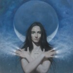 Vince Natale, “Moon Goddess” (image in progress), oil on canvas, 14 x 11 inches, $1,900 | Mythological Inspiration: The Triple Moon from Greek Mythology