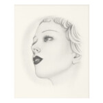 Syd Bee, “Entanglement study”, graphite on paper, 8 x 10 inches, 11 x 14 inches framed, $250