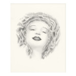 Syd Bee, “Inrush study”, graphite on paper, 8 x 10 inches, 11 x 14 inches framed, $250