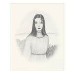 Syd Bee, “Solivagant study”, graphite on paper,
8 x 20 inches, 11 x 14 inches, $250