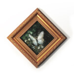 Annie Stegg Gerard, "Pearl", oil on canvas, 6 x 6 inches, $750