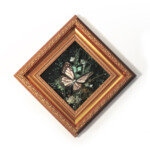Annie Stegg Gerard, "Rose", oil on canvas, 6 x 6 inches, $750