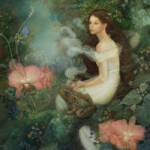 Annie Stegg Gerard, "Lovely Wanderlust", oil on canvas, 14 x 11 inches, $4,500