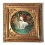 Annie Stegg Gerard, "Secrets Kept", oil on canvas, 12 x 12 inches, $4,800