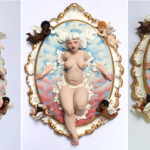Octoplum, "Octoplum's Venus", wood, limo, enamel paint, plymer varnish, approx. 16 x 11 inches, $3800