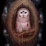 Matt Dangler, "The Inner Calling”, oil on panel, 36 x 24 inches, 51 x 39 inches in hand painted frame, $10,000