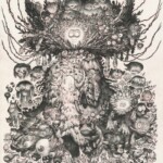 Stan Manoukian, “The Overlord”, permanent ink, 16 x 20 inches, $2,150