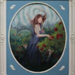 Joseph Weinreb, "Eternal Gardens”, oil on panel, 16 x 20 inches, 21 x 25 inches framed, $1600