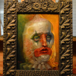 Chris Mars, "Citizen #1", oil on panel, 8 x 6 inches, $2,800 (Framed)