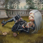 Kukula, "Moratoruim", oil on board, 20 x 24 inches, $15,500