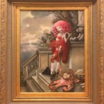 Kukula, "The Conqueror", oil on board, 28 x 22 inches, $16,500 (Framed)