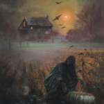 Adam Burke, “Autumna” acrylic on wood, 19 x 24 inches, $1600