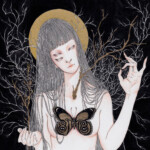 Andi Soto, "Branch of Life", mixed media on vellum bristol paper, 8 x 8 inches, $480
