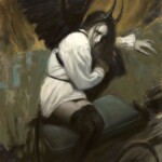 Nadezda, “Chimera”, oil on panel, 16 x 12 inches, $1150