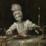 Nadezda, “Delicatessen”, oil on panel, 12 x 16 inches, $1200