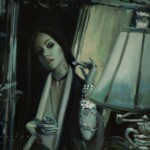 Nadezda, “Elixir”, oil on panel, 8 x 10 inches, $750