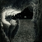 Jon Sideriadis, “Crystal Planet”, graphite, 9 x 8 inches, $800 | Musical Inspiration: “Crystal Planet” by Joe Satriani
