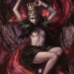 Nadezda, “Odillia”, oil on panel, 20 x 13 inches, $1450