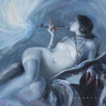 Nadezda, “Pasithea”, oil on panel, 14 x 15 inches, $1300