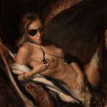 Nadezda, “Pasithea II”, oil on panel, 12 x 12 inches, $960