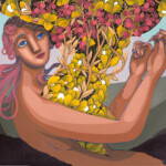 Anjipan, “Final Tithe”, latex paint on Bristol, 12 x 16 inches, $700