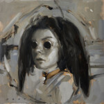 Nadezda, “Navigatus", oil on panel, 6 x 6 inches, $550