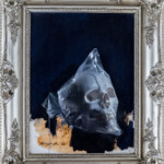 Luke Kopycinski, “Gasp”, oil on board, 14.5 x 11 inches, $1,500