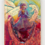 Marc Scheff, ‘A Place on Earth’, ArtResin, gold leaf, mixed media on cradled board, 18 x 24 inches, $3800
