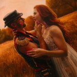 Alessandra Pisano, “Ever Lasting Impressions”, oil on illustration board, 12 x 14.5 inches, $2,650