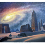 Armand Cabrera, “The Tombs of the Ancients”, oil on canvas, 18 x 24 inches, $3,000