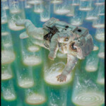 Donato Giancola, “Dimensions In Time”, oil on panel, 16 x 12 inches, $2,700