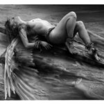 Jeff Echevarria, “FROM HERE TO ETERNITY”, charcoal, graphite powder pan pastels and gouache on Cason Bristol, 17 x 24 inches, $2,000