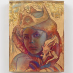 Marc Scheff, ‘Mad About You’, ArtResin, gold leaf, mixed media on cradled board, 11 x 14 x 3 inches, $2250