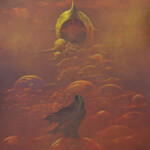 Jody Fallon, “On the Edge of Forever”, acrylic on Masonite, 30.5 x 24.75 inches, $2,000