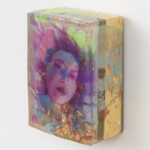 Marc Scheff, ‘So Much Time’, ArtResin, gold leaf, mixed media on cradled board, 5 x 7 x 3 inches, $775 (Side View)