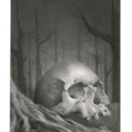 Travis Lewis, “Decay”, graphite on paper, 5 x 7 inches, 11 x 14 inches framed, $600